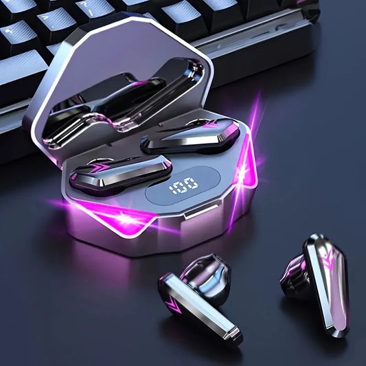 X15 TWS Pro Wireless Earbuds | LED Display - Gaming Mode | HD Mic